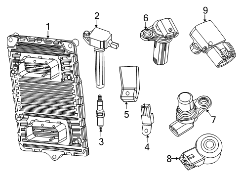 2023 Dodge Hornet Ignition System Diagram