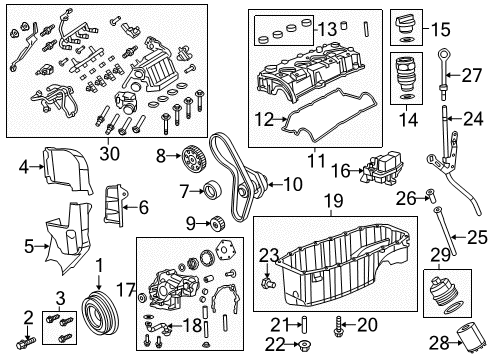 2013 Dodge Dart Oil Filter Diagram for 68102241AA