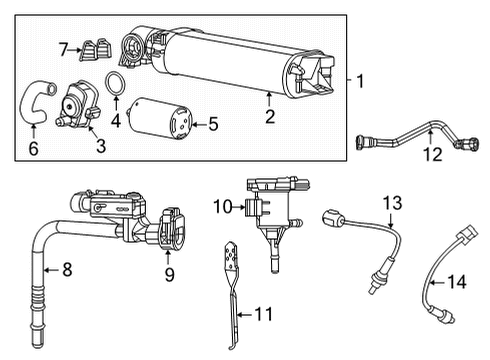 2014 Dodge Challenger PCM Diagram for 5150783AB