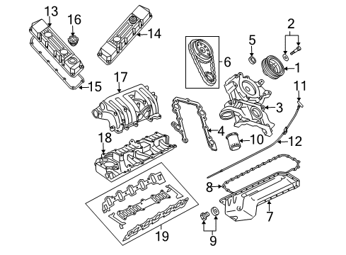 2003 Dodge Ram 2500 Dipstick Diagram for 53020929