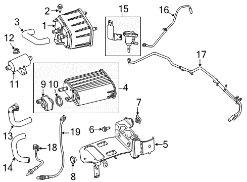 2015 Ram 2500 Detection Pump Diagram for 4861963AD