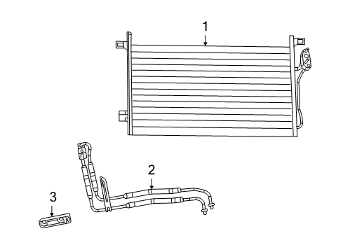 2009 Dodge Journey Trans Oil Cooler Diagram
