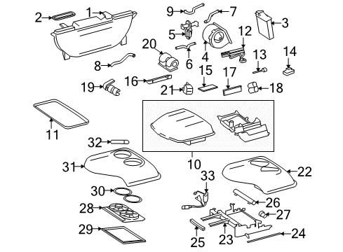 2007 Dodge Sprinter 3500 Tube Nut, Passenger Side Diagram for 68004878AA