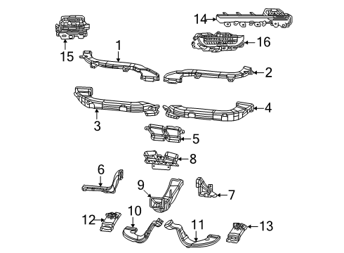 2025 Jeep Compass Ducts Diagram