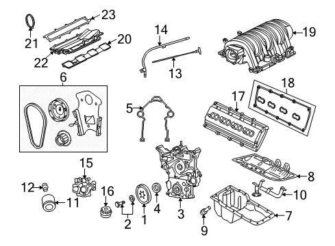 2006 Dodge Charger Base Diagram for 5037557AB