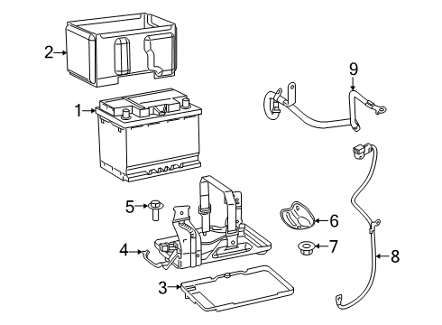 2019 Jeep Compass Battery Diagram