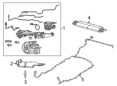 2021 Ram 1500 Line Diagram for 68306955AF