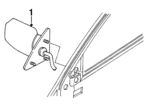 1995 Chrysler Concorde Outside Mirrors Diagram