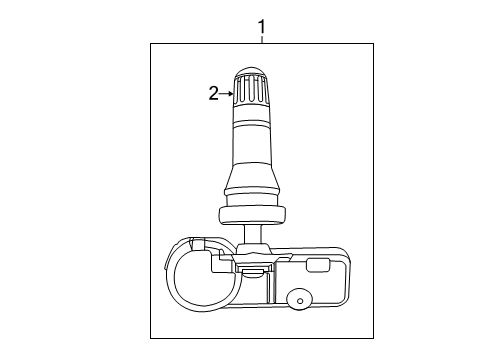 2018 Jeep Cherokee Tire Pressure Monitoring Diagram