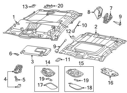 2019 Ram 1500 Clip - Z - Axis Diagram for 68733025AA