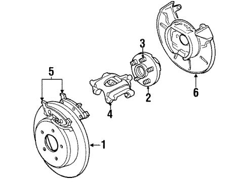 1997 Chrysler Town & Country Adapter Diagram for 4882514