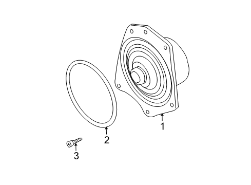 2004 Chrysler Pacifica Water Pump Diagram