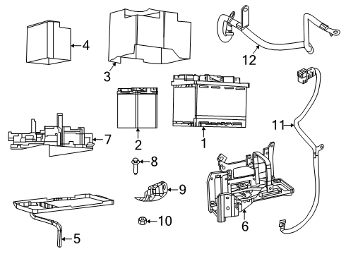 2025 Jeep Compass Battery Diagram