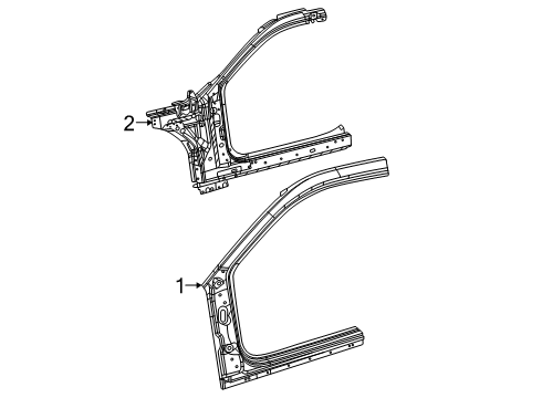 2024 Dodge Charger Daytona Aperture Panel Diagram
