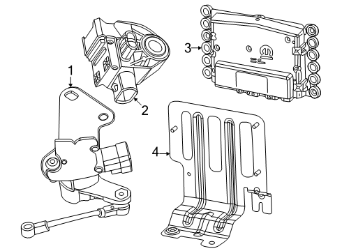2025 Ram 1500 Ride Control Diagram