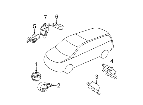 2013 Ram C/V Control Module Diagram for 5026135AC