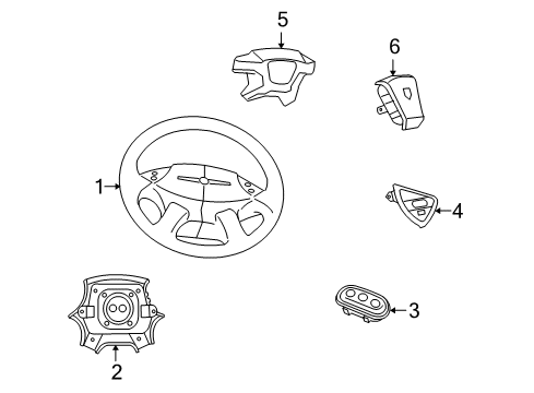 2009 Dodge Journey Lower Cover, Beige Diagram for 1EB84DK5AB