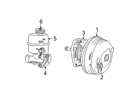 2005 Jeep Liberty Pressure Metering Valve Diagram for 52128965AD