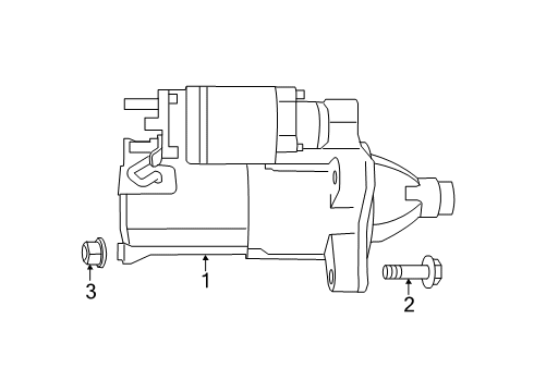 2021 Jeep Gladiator Starter Diagram