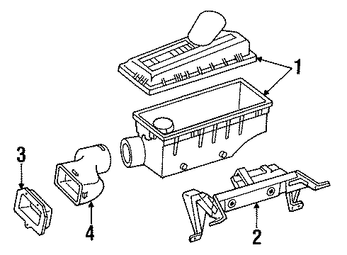 1987 Jeep Wrangler Air Intake Diagram