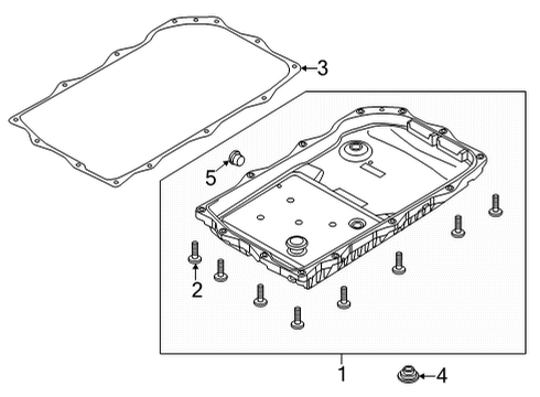 2022 Jeep Grand Wagoneer Drive Plate Diagram for 52109052AB