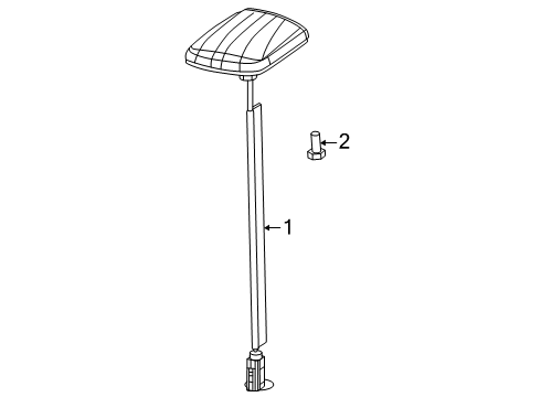2024 Dodge Charger Daytona Antenna & Radio Diagram