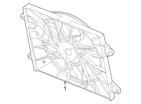 2024 Dodge Durango Cooling Fan Diagram 3 - Thumbnail