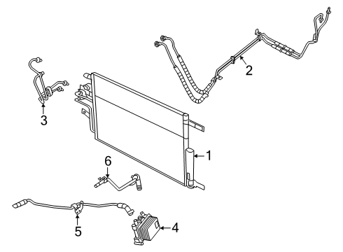 2025 Ram 1500 Trans Oil Cooler Diagram 2 - Thumbnail