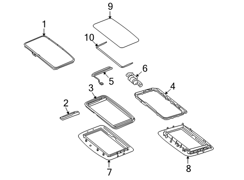 2007 Dodge Sprinter 3500 Sunroof Diagram 2 - Thumbnail