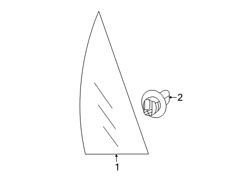 2007 Jeep Compass Parking & Side Lamp, Front Driver Side Diagram for 68000683AB