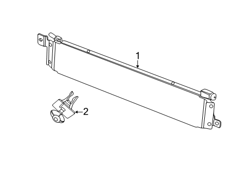 2015 Jeep Grand Cherokee Power Steering Oil Cooler Diagram 2 - Thumbnail