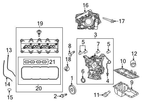 2011 Jeep Grand Cherokee Engine Parts Diagram