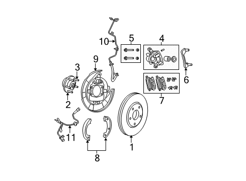 2008 Dodge Avenger Anti-Lock Brakes Diagram 2 - Thumbnail