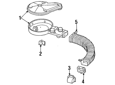 1987 Jeep Wrangler Air Intake Diagram 4 - Thumbnail