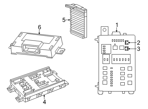 2013 Chrysler 300 Mini Fuse, Tan, Front Diagram for 68159868AA