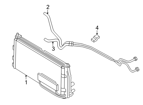 2004 Dodge Intrepid Trans Oil Cooler Diagram