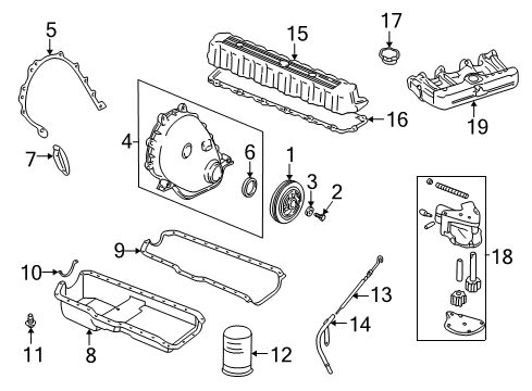 2004 Jeep Grand Cherokee Air Filter Diagram for 53007386AB