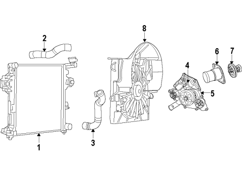 2011 Ram 1500 Cooling System Diagram 2 - Thumbnail