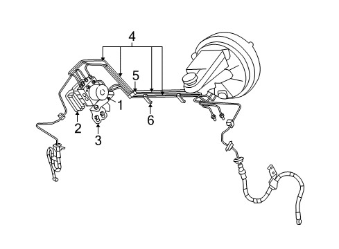 2010 Dodge Avenger Modulator Diagram for 68061730AA