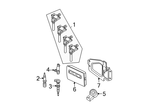 2006 Dodge Ram 1500 PCM Diagram for R5094893AB