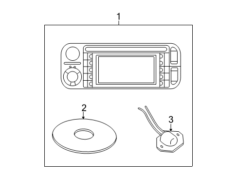 2005 Chrysler Sebring Gps Antenna Diagram for 5081047AB