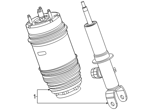 2025 Jeep Wagoneer Struts & Components - Front Diagram 3 - Thumbnail