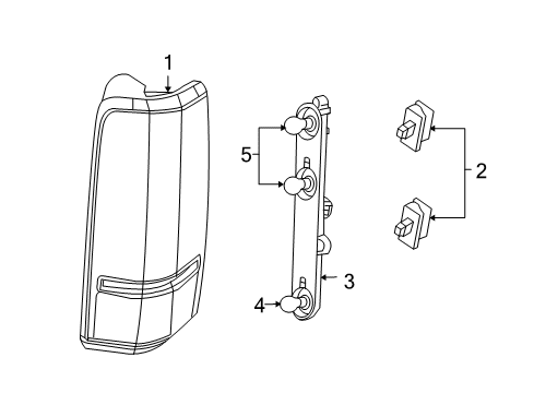 2008 Jeep Liberty Socket Diagram for 68033798AA