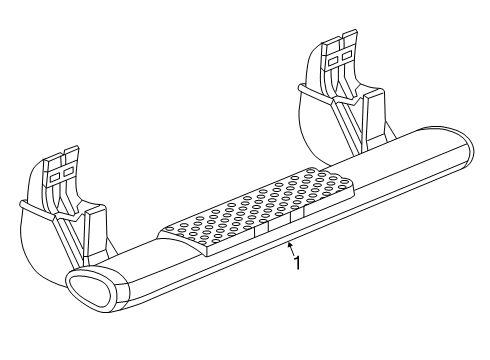2021 Ram 2500 Running Board Diagram 5 - Thumbnail