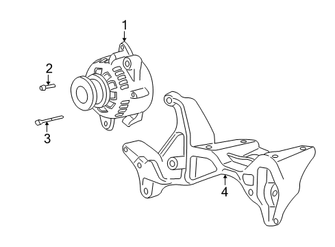 2003 Dodge Durango Alternator Diagram for 56029915AA