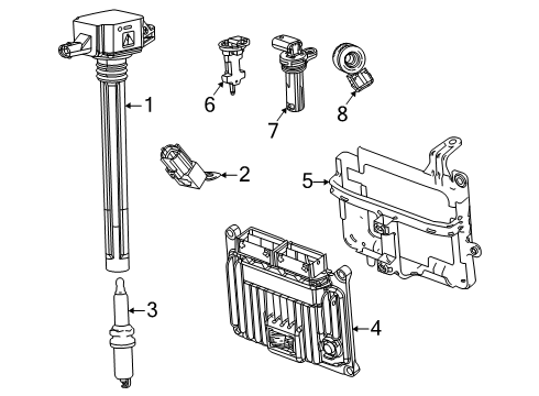 2024 Jeep Grand Cherokee L Ignition System Diagram