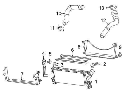 2013 Ram 2500 Hinge Bolt, Lower Diagram for 6506710AA