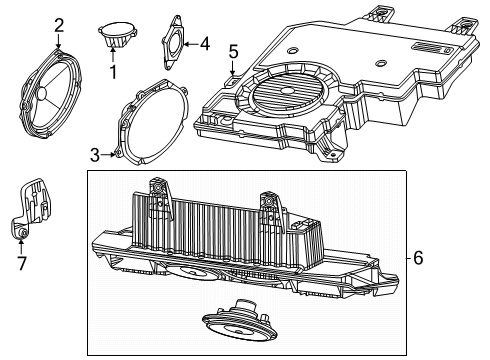 2024 Dodge Charger Daytona Sound System Diagram