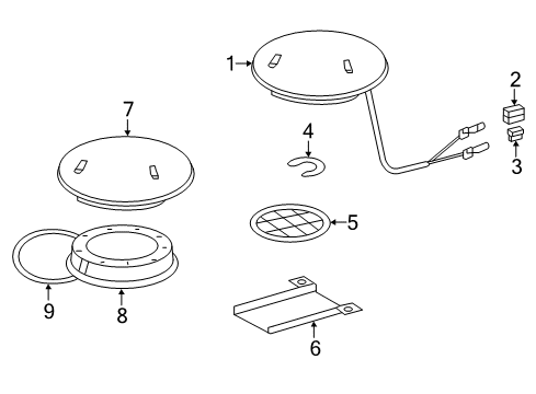 2008 Dodge Sprinter 2500 Fan Connector Diagram for 5103751AA