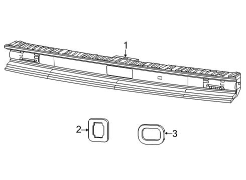 2024 Dodge Charger Daytona Combination Lamps Diagram